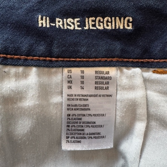 American Eagle Outfitters Dark Blue Skinny Jeans - Picture 4 of 4